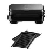 BRAUN SNACKMAKER 5 SANDWICH AND WAFFLE MAKER - BLACK | SM5001 